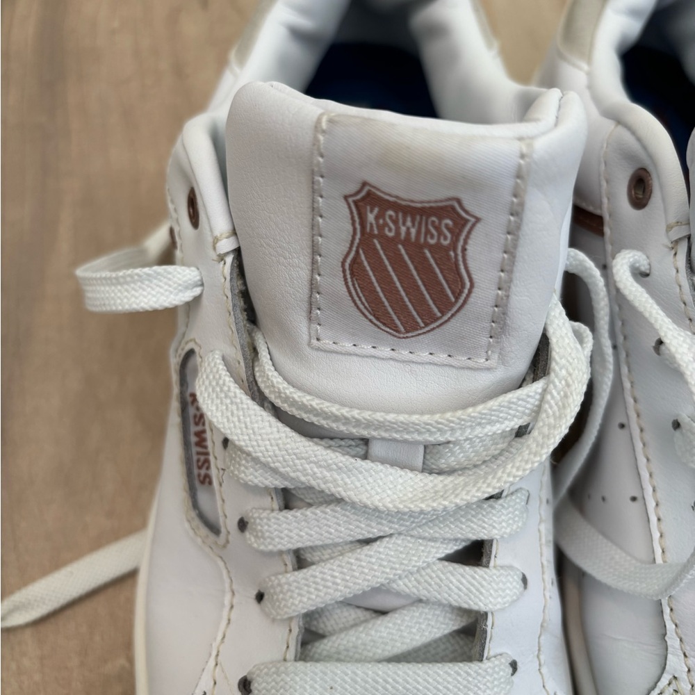 K-Swiss White Sneakers - Picture 5 of 9